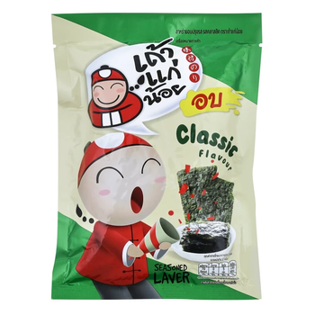 Хрустящая морская капуста 12 г TAOKAENOI (Таокенои) - Классический вкус (8858702438728)