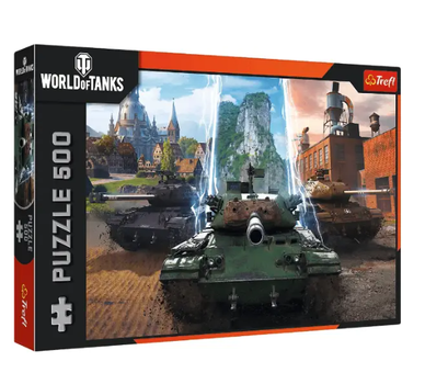 Пазли World of Tanks. Время действовать! (500 ел.) 37535 (Trefl)