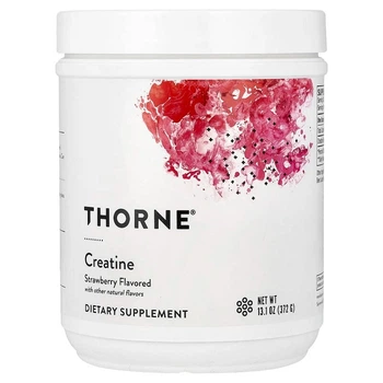 Креатин Thorne Research (Creatine) 372 г со вкусом клубники THR01556