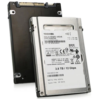 Накопитель SSD Kioxia PM5-R Series 3.84Tb SAS 12G (KPM51RUG3T84) - Б/У