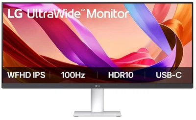 Монітор LG 29" 29U531A-W HDMI, DP, USB-C, MM, IPS, 2560:1080, 21:9, 100Hz, 1ms, sRGB 99%, HDR10 (E29U531A-W-1)