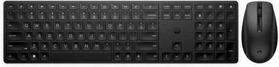 Комплект клавіатура та миша HP 650, WL, EN/UK, чорний (E4R013AA-1)