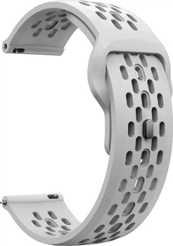 Силиконовый Ремешок Liveunic (20 мм) Light Grey (43285-4C)
