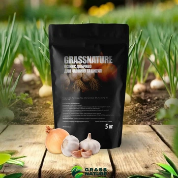 Добриво для часнику та цибулі GrassNature 5 кг