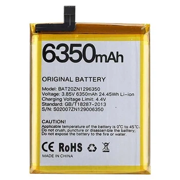 Акумулятор BAT20ZN1296350 для Doogee S96, S96 Pro, S96 GT (6350 mAh) [Original PRC]
