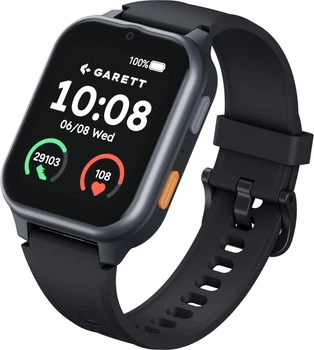 Смарт-годинник Garett Vita 4G Black (VITA_4G_BLK)