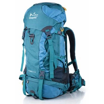 Туристичний рюкзак Onepolar Pistachio W1632 Blue 60-70л