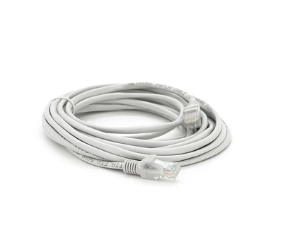 Патч-корд литий RITAR, CCA, UTP, RJ45, Cat.5e, 5m, сірий
