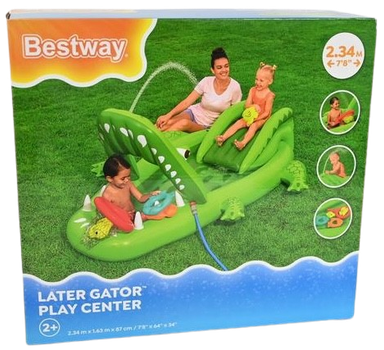 Wodny plac zabaw Bestway B53169 Krokodyl 234 x 163 x 87 cm 93161 (6941607393161)