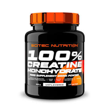 Креатин моногідрат Scitec Nutrition - 100% Creatine Monohydrate - 500 г