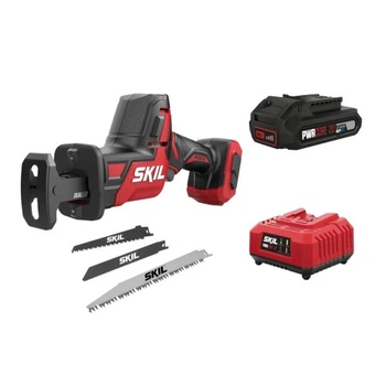 Шабельна пила Skil акумуляторна безщіткова 3475 CA Compact, 2.5Ah (SW1E3475CA+BC1E3110AA) Skil SW1E3475CA+BC1E3110AA 991406