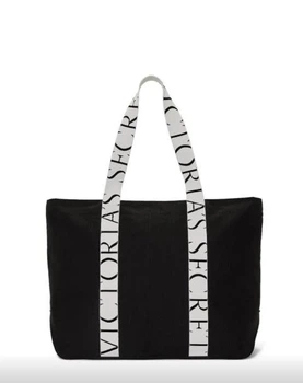 Сумка Black Tote Bag Logo Accent White чорна