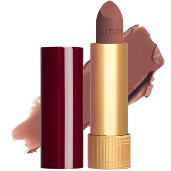 Лимитированная матовая помада Gucci Holiday Rouge À Lèvres Mat Lipstick Limited Edition 128 Amanda Dusk 3.5 г