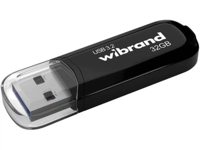 Флешка Wibrand 32 GB Marten Black USB 3.2 (WI3.2/MA32P10B)
