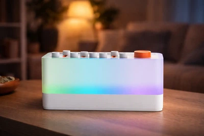 Портативний звуковий генератор 3в1 / Розумна колонка з RGB-підсвічуванням