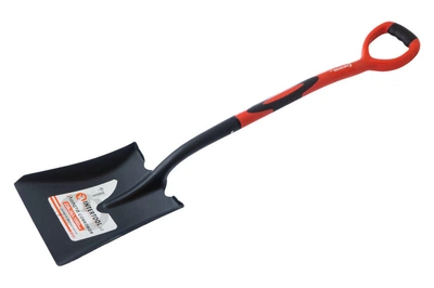Лопата совкова Intertool 238 x 282 x 1050 мм ручка фибергласс (FT-2014)