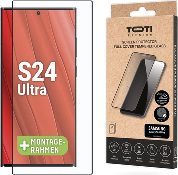 Захисне скло Toti 3D для Samsung Galaxy S24 Ultra (S928) (4779054830517) Black