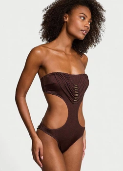 Купальник Victoria's Secret XXL кофейный (70000423517QDKXXL)