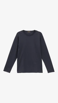 Лонгслив однотонный мужской GENUA G01211-0002 L Темно-синий shop (2000999393525)