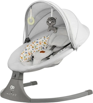 Шезлонг KinderKraft Lumi 2 2в1 (KBLUMI02LGR0000) (5902533925018)