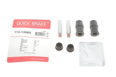 QUICKBRAKE 113-1306X Ремкомплект направляющих переднего суппорта (направляющие + пыльники) ATE