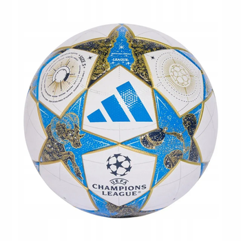 Футбольний м'яч Adidas UCL League Stage 25/26 розмір 5, біло-блакитний