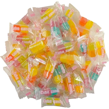 Леденцы карамель Cube Candy ассорти 500 г