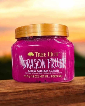 Скраб для тіла Tree Hut Shea Sugar Scrub Dragon Fruit цукрова паста для омолодження шкіри 510 г