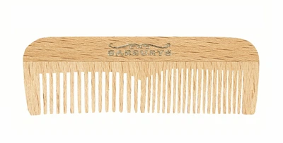 Расческа для бороды и усов BARBURYS Steamed Beechwood N°8 Comb Mini буковый 7,4 см