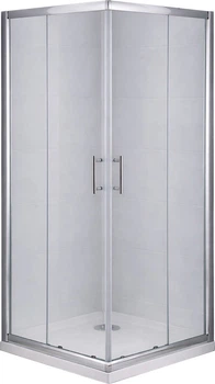 Душевая кабина с поддоном Sanymax Middle-8002 90x90 Transparent/Chrome (MI90SQUARCHRTR)