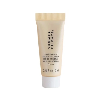 Солнцезащитный крем Summer Fridays Shadedrops Broad Spectrum SPF30 Mineral Milk Sunscreen 5 ml Mini