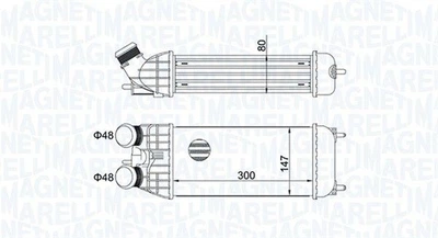 Інтеркулер Magneti Marelli (351319204470)