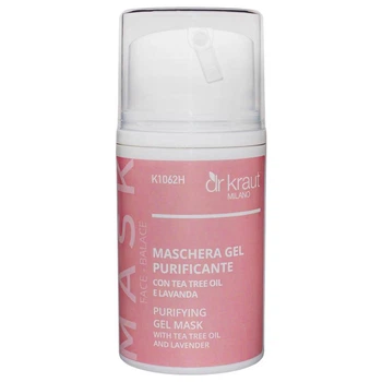 Очищающая гелевая маска с маслом чайного дерева и лавандой Dr.Kraut Purifying gel mask 50 мл