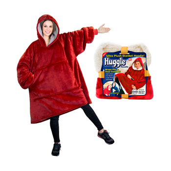 Плед с капюшоном - Huggle Hoodie