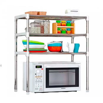 Полка - органайзер для микроволновки - Multifunctional storage rack