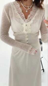 Кофта 1093м103 молочний one size