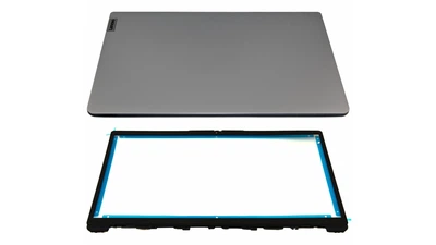 Крышка и рамка матрицы Lenovo IdeaPad 1-15ADA7 1-15AMN7 SILVER/BLACK (COV-LEN-119)