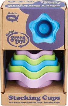 Zabawka Green Toys moje pierwsze kubeczki do układania 6 elementów 2999901 (793573685865)