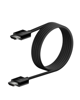 Универсальный HDMI-кабель Standard соединение для ТВ компьютеров и приставок поддержка 4K диам. 6.3 мм
