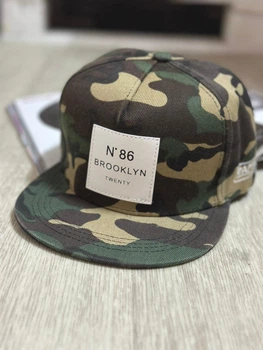 Кепка снепбек (Snapback) Brooklyn №86 Камуфляж 56-61р (9045)