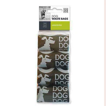 Набір пакетів без ароматизатора для прибирання за собакою M-Pets Dog Waste Bags 4х15 шт. (5415341002838)