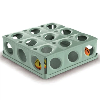 Игрушка-лабиринт с двумя мячами для котов Georplast Tricky 25x25x9 см (8016040106048)