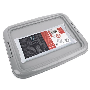 Гигиенический лоток-держатель для пелёнок с комплектом пеленок M-Pets Starter Kit Holder&7 Training Pads 46,2х35,8х3 см (6953182724490)