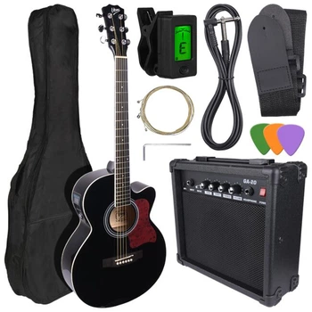 Комплект електроакустичної гітари V-Tone EAG SET BK