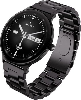 Смарт-годинник Garett Quantum Black Steel (QUANTUM_BLK_STL)