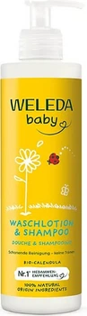 Szampon-żel Weleda Calendula do włosów i ciała 400 ml (4001638590266)