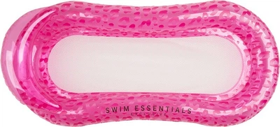 Надувний матрац для плавання Swim Essentials з сіткою Neon Leopard 155 x 75 см 2020SE117 (7432233943916)