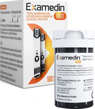 Testy paskowe Osang Healthcare Examedin Fast 50 szt.