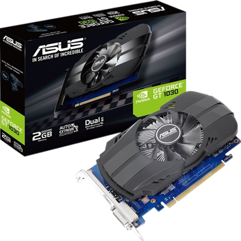 Відеокарта GeForce GT 1030 2GB Asus Phoenix OC (PH-GT1030-O2G) Б/В