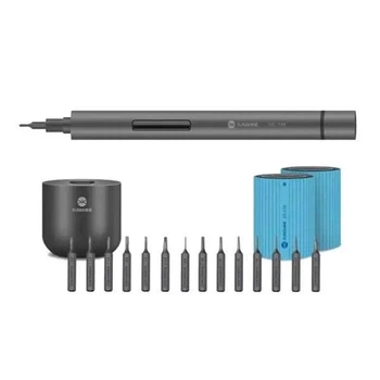 Аккумуляторная отвертка SUNSHINE SD-18E, прецизионная, подсветка, набор бит 14 шт. iPhone 17